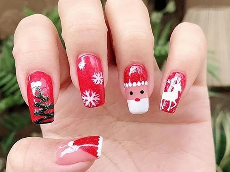 Nail ông già Noel