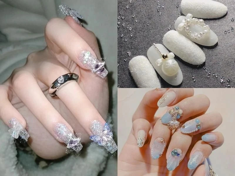 Nail tuyết rơi