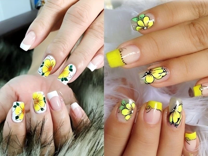 Nail họa tiết độc đáo